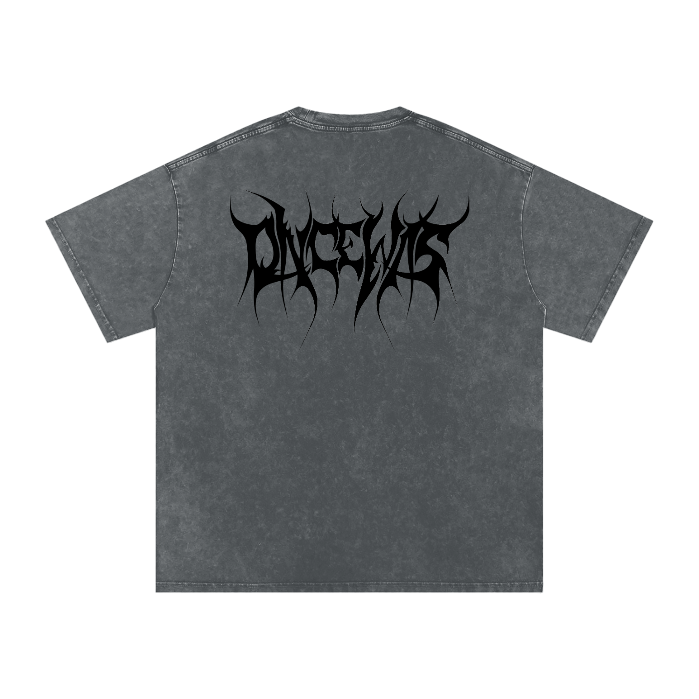 NAMEPLATE (back) Essential Tee [Unisex / Heavy / Oversized Fit]