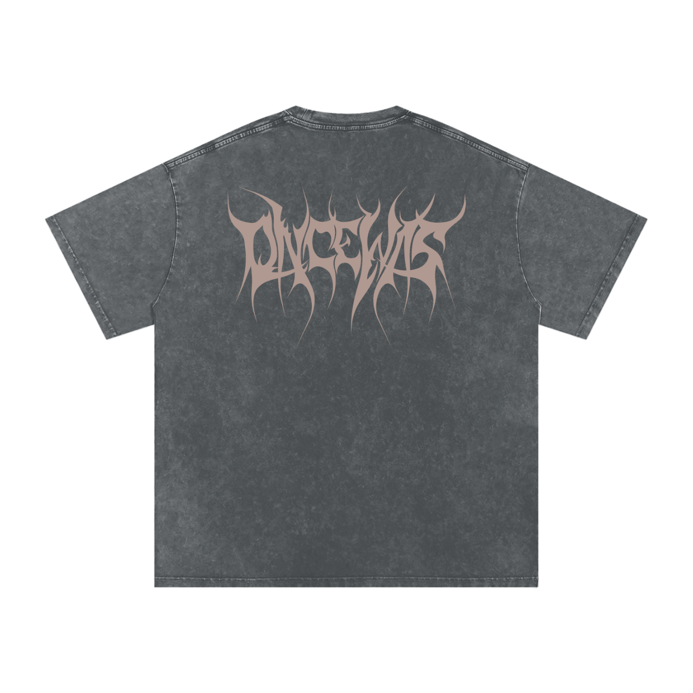 NAMEPLATE (back) Essential Tee [Unisex / Heavy / Oversized Fit]