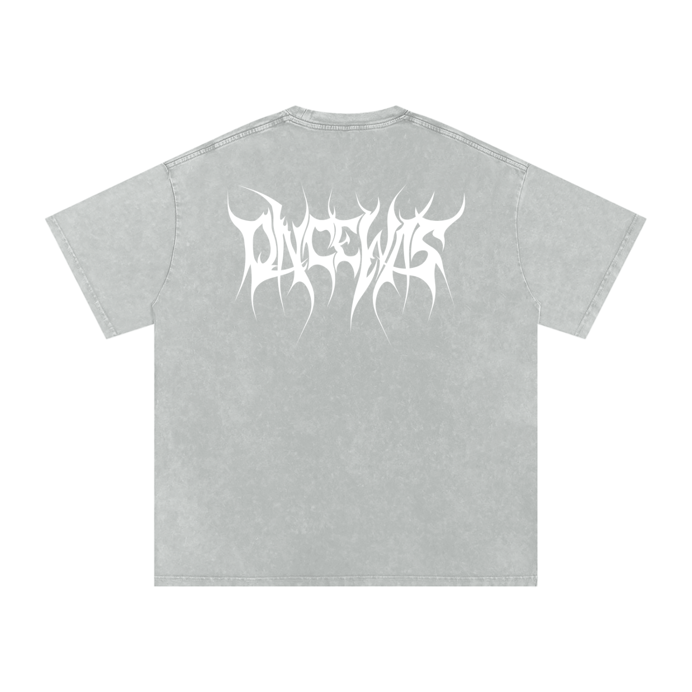 NAMEPLATE (back) Essential Tee [Unisex / Heavy / Oversized Fit]