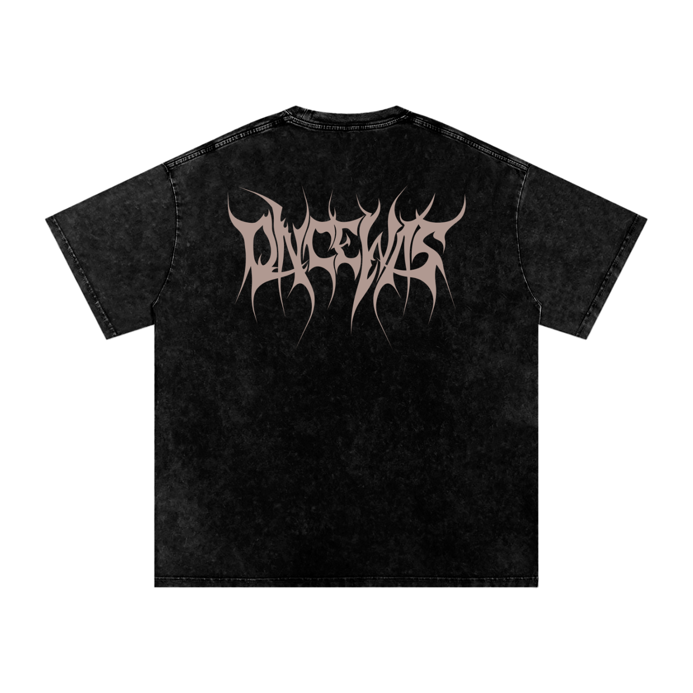 NAMEPLATE (back) Essential Tee [Unisex / Heavy / Oversized Fit]