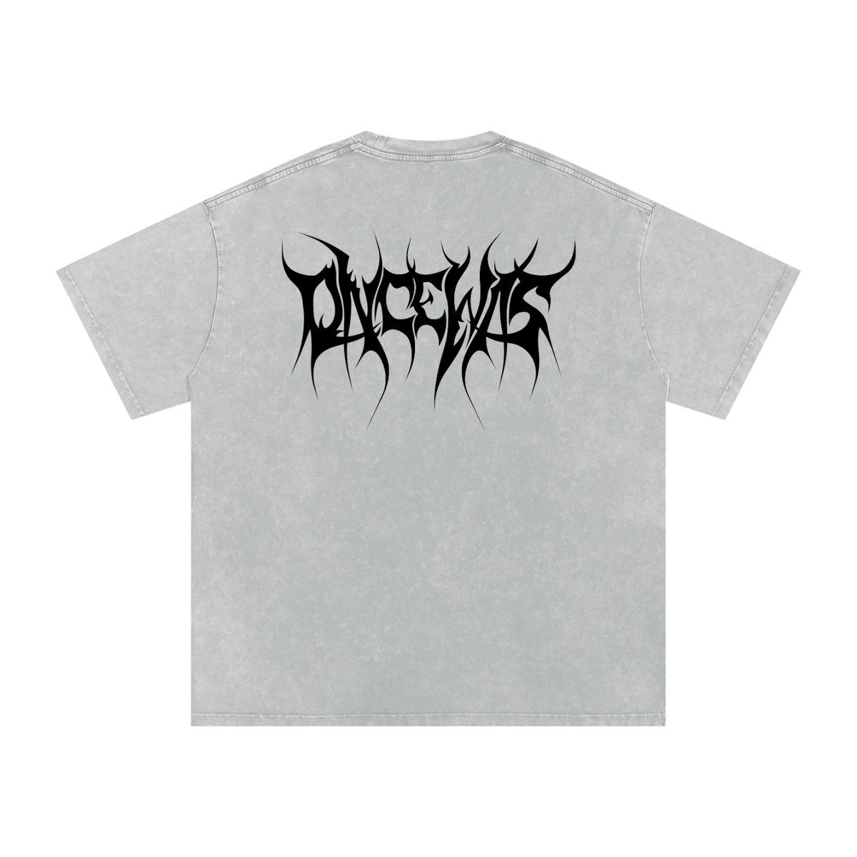 NAMEPLATE (back) Essential Tee [Unisex / Heavy / Oversized Fit]