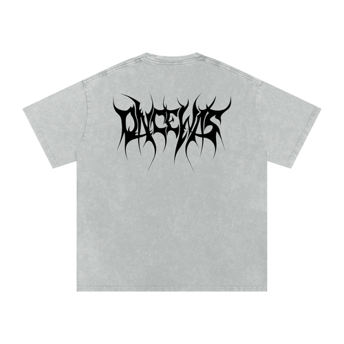 NAMEPLATE (back) Essential Tee [Unisex / Heavy / Oversized Fit]